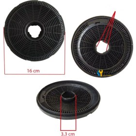 Resim Silverline Uyumlu 4210 Davlumbaz Aspiratör Karbon Filtresi 