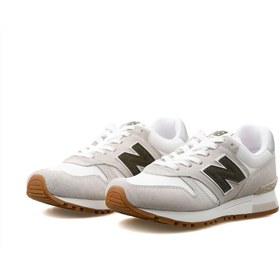 Resim New Balance 565 Kadın Krem Sneaker Günlük Spor Ayakkabı 