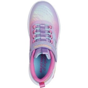 Resim Skechers Rainbow Cruisers Kız Çocuk Mor Günlük Ayakkabı 