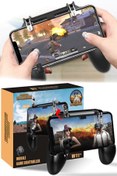 Resim Utelips Tüm Telefonlara Uyumlu Pubg Gamepad 3 Fonksiyonlu W11 Pubg Mobil Gamepad Joystick Konsolluk 