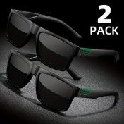 Resim 2 Çift, Fantazi Cool Classic Polarize Kare Moda Gözlükleri, Erkekler ve Kadınlar İçin Uygun, Spor Parti Tatil Sürüş Malzemeleri Fotoğrafçılık Aksesuarları 