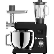 Resim Yasomi 1511BML Led Ekranlı Kıyma Çekme Aparatlı Blender Siyah Stand Mikser Mutfak Şefi 