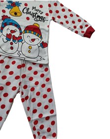 Resim Ataser Noel Yılbaşı Ikılı Takım Pijama Takımı 