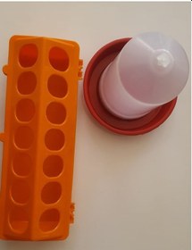 Resim Civciv Yemliği 30 Cm & Civciv Suluğu 0.8 Lt 