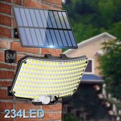 Resim TonyEst 234LED Güneşli Dış Mekan Güvenlik Lambası - Su Geçirmez IP65, Otomatik NO/OFF, Yüksek Parlaklık Duvar Lambası, Bahçe, Veranda, Çit, Yol, Garaj, Patio için Kolay Kurulum, Güneş Enerjili, Güneş Pili, Düşük Voltaj, Dış Mekan Aydınlatması | Modern Duvar Lambası | Dayanıklı Yapı, Güneş Işıkları 