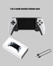 Resim 4.3 - 401 - İnç Ekranlı Retro Oyun Konsolu 64 Gb Hafızalı, Şarjlı Ve - Shophnrl - Multimedya Destekli 
