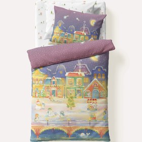 Resim Little Wonderland %100 Organik Pamuk Bebek Nevresim Takımı 