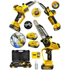 Resim Dragro Alman DRG-2YG 21 V 3 Amper Dijital Göstergeli Dal Budama Testeresi 