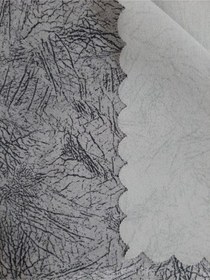 Resim Koltuk Çekyat Örtüsü Açık Gri Damar Desenli Kaymaz Taban Süngerli Üst Kumaş Kadife 