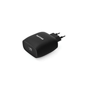 Resim Philips DLP2501/78 1 USB Çıkışlı Siyah Duvar Şarj Cihazı 