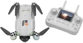 Resim Çift Kameralı Katlanabilir Drone, Akıllı Engel Algılama, Barometrik Sabitleme, Tek Tuşla Kalkış ve İniş, Uzaktan Kumandalı 