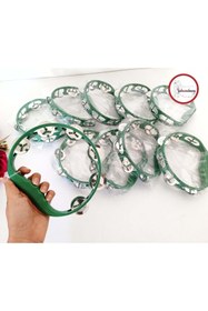 Resim Gelincimherşey 10’lu Koyu Yeşil Plastik Zilli Tef 