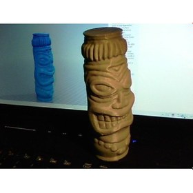 Resim Opencart Tiki Heykeli Sadece Plastik Aparattır 