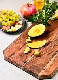 Resim KESPER | Kesme tahtası, Malzeme: Akasya ağacı, Ölçüler: 28 x 20 x 1,5 cm, Renk: Kahverengi | 29150 