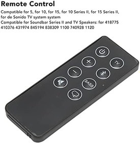 Resim Tbest 5 Uzaktan TV Hoparlör Denetleyicisi Akıllı Soundbar 300 Sounddock Yedek Serisi için Kontrol II Wo3391780 Sound Bar 2 Sistemi 431974 Konsey 15 