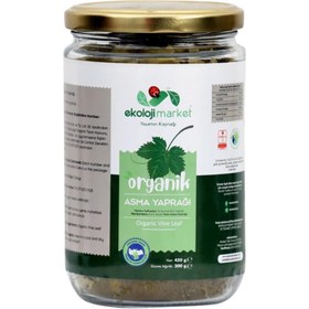 Resim EKOLOJİ MARKET Organik Kuru Basım Asma Yaprağı 200g 
