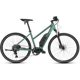Resim CARRARO E-SPORTIVE 6.7 ELEKTRİKLİ ŞEHİR BİSİKLETİ 480H 9-V HD MAT MAVİ-YEŞİL-MOR 