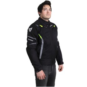 Resim Venom City Cordura Full File Motosiklet Montu 
