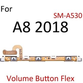 Resim Samsung Uyumlu A530 A8 2018 Volume Yan Ses Açma Kapama Flexi Filmi 