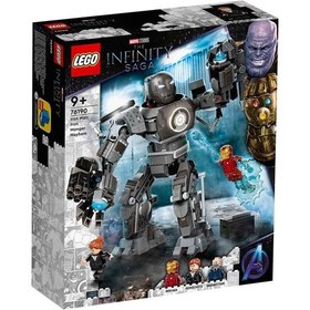Resim LEGO® Marvel 76190 Iron Man Iron Monger Kaosu 479 Parça 