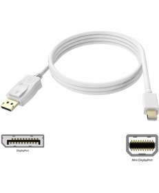 Resim Keepro Mini Display Port To Display Port Kablo 1.8m Beyaz 