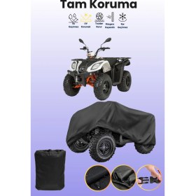 Resim Dokaca Siyah Mondial Venture 200 Atv Brandası, Atv Koruyucu Örtüsü 