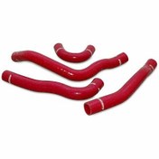 Resim Mishimoto 08+ Mitsubishi Lancer Evo 10 Kırmızı Silikon Radyatör Hortum Seti MMHOSE-EVO-10RD 