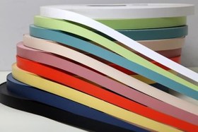 Resim Portakal Çift Renk Bordo 22x1mm Pvc KenarBant 100M 