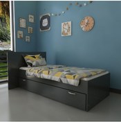 Resim Myniture Home & Living Trend Yavrulu Karyola Q4016-4 Antrasit 