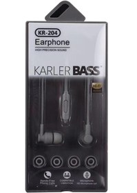 Resim Karler Bass KR-204 Kablolu Kulaklık - Siyah 539132 