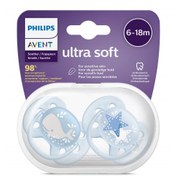 Resim Nessiworld Avent Ultra Soft Emzik 6-18 Ay Erkek 
