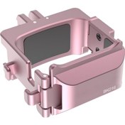 Resim Springsun Pocket 3 İçin Kedi Kulaklı Çift Yönlü Metal Adaptör, Hızlı Çıkarılabilir Çerçeve Ve Soğuk Ayakkabı Genişletici Gül Altını 