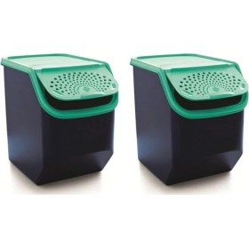 Resim Tupperware Maksi Kiler Patates Soğan Saklama Kabı 2x5.5 Lt 