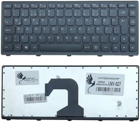 Resim Lenovo İdeapad S300 Type 20197, 4591, 9803 İle Uyumlu Klavye, Siyah 