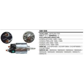 Resim Mars Otomatigi 12V Honda Accord Prelude 1992 > 504625849 