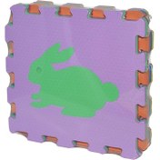 Resim 90-962 ECO EVA 33X33 Animals Play Mat 7 mm 