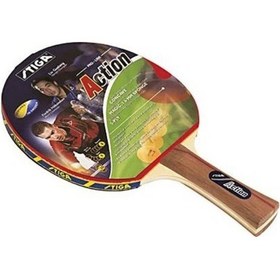 Resim Stiga Action Ittf Onaylı Masa Tenisi Raketi 