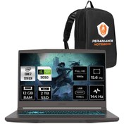 Resim MSI Thin 15 i7 13620H 12GB 2TB SSD RTX3050/4GB 15.6" FHD 144HZ FDOS Gaming Laptop & PER4 ÇANTA 