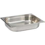 Resim Natsan Paslanmaz Çelik Gastronom/gastronorm Küvet Gn 1/2-40 (32,5 X 26,5 X 4 CM) 
