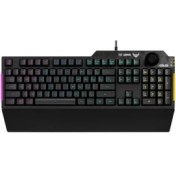 Resim Asus Tuf Gamıng K1 Klavye Mekanik Hisli Türkçe Rgb 