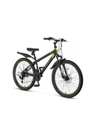 Resim Ümit Faster 26 Jant M.disk 21 Vites Dağ Bisikleti Siyah Sarı Siyah 