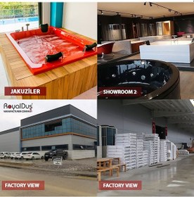 Resim Süper Sessiz Çalışan Jakuzi - 120X180 Cm 