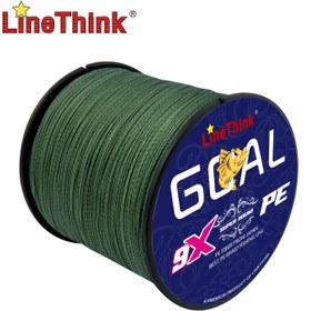 Resim 300m/328yd 9 İplikli Dayanıklı Çok Filamanlı Örgülü Balıkçılık Hattı, Pürüzsüz Atış, Süper Güçlü, Aşınmaya Karşı Dirençli, Tuzlu ve Tatlı Su Balıkçılığı İçin Uygun - Deniz Avı için İdeal 