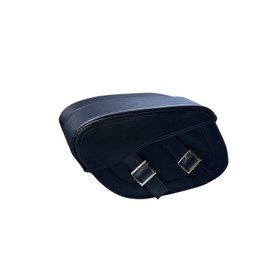 Resim Chopper Dc Deri Heybe Yan Çanta Takımı (2’li) Dh 05 