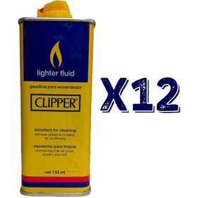 Resim Clipper Çakmak Benzini 133 Ml 12 Adet 