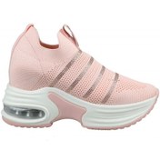 Resim Guja 23y300-4 Dolgu Topuk Pembe Kadın Sneakers 001 