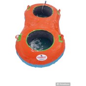Resim Karkay Şişme Kar Kızağı 2 Kişilik - Turuncu 