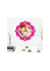 Resim Kişiye Özel Dekoratif Çocuk Duvar Saati - K-87 Çok Renkli 
