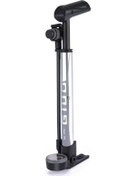 Resim Neevoyu Alüminyum Mini Şişirici Pompa, 120 Psı, Presta-schrader Çift Valf, Basınç Göstergeli, Taşınabilir Gm642 Gümüş 