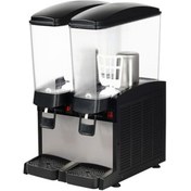 Resim Omake Karıştırıcılı Dijital Dikdörtgen Ikili Soğuk Içecek Dispenseri, 2x20 L 